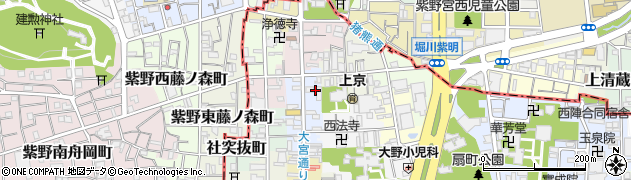 京都府京都市上京区筋違橋町570周辺の地図