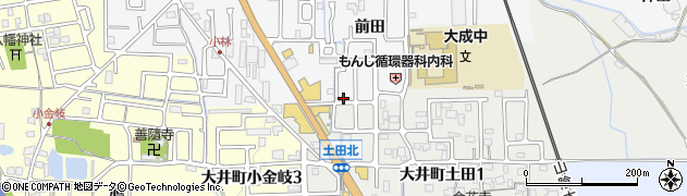 京都府亀岡市千代川町小林前田47周辺の地図
