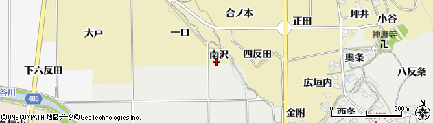 京都府亀岡市千歳町国分（南沢）周辺の地図