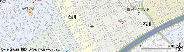 静岡県静岡市清水区蜂ヶ谷135周辺の地図