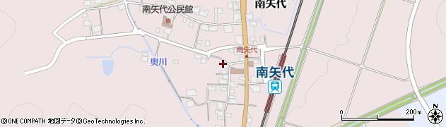 兵庫県丹波篠山市南矢代758周辺の地図
