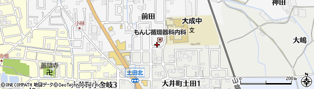京都府亀岡市千代川町小林前田27周辺の地図