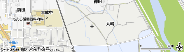 京都府亀岡市大井町土田周辺の地図