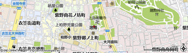 京都府京都市北区紫野十二坊町周辺の地図