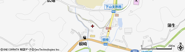 愛知県豊田市大沼町（根崎）周辺の地図