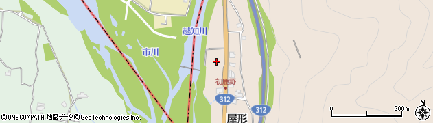 兵庫県神崎郡市川町屋形966周辺の地図