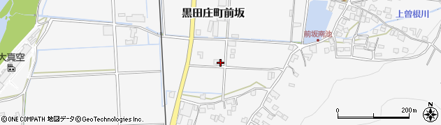 兵庫県西脇市黒田庄町前坂1309周辺の地図