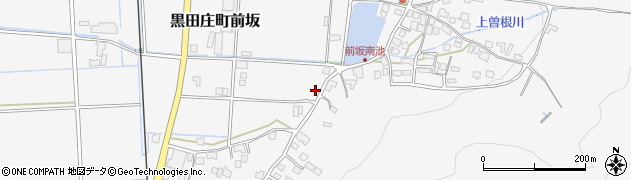 兵庫県西脇市黒田庄町前坂14周辺の地図