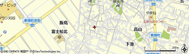 愛知県刈谷市東境町児山303周辺の地図
