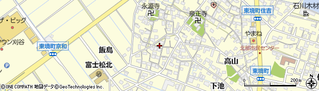 愛知県刈谷市東境町児山310周辺の地図