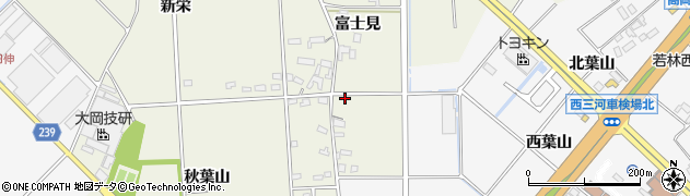 愛知県豊田市高岡町富士見周辺の地図
