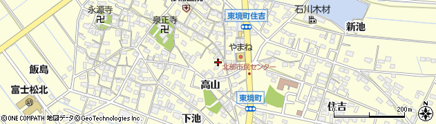 愛知県刈谷市東境町児山67周辺の地図