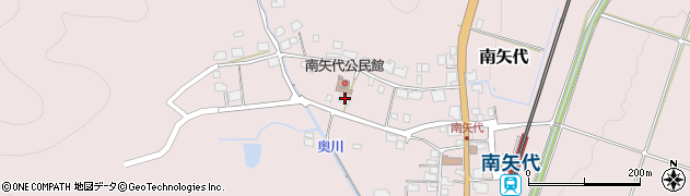兵庫県丹波篠山市南矢代799周辺の地図