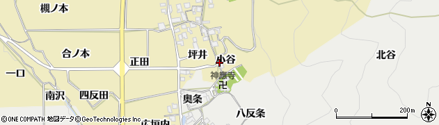 京都府亀岡市千歳町国分小谷4周辺の地図