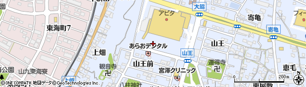 ホテーフーヅ 東海荒尾店周辺の地図