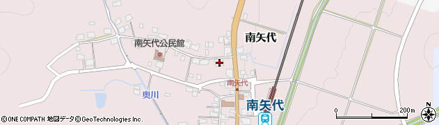 兵庫県丹波篠山市南矢代773周辺の地図