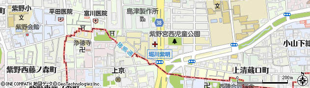 京都銀行紫野支店 ＡＴＭ周辺の地図