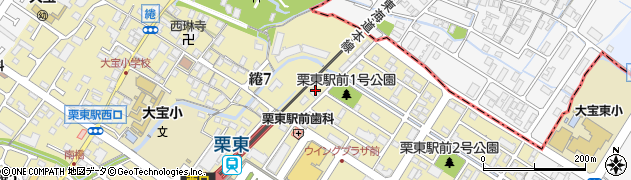 セコム株式会社　栗東支社周辺の地図