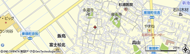 愛知県刈谷市東境町児山253周辺の地図