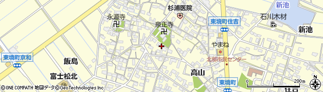 愛知県刈谷市東境町児山232周辺の地図
