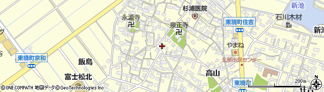 愛知県刈谷市東境町児山243周辺の地図