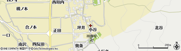 京都府亀岡市千歳町国分小谷周辺の地図