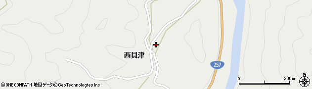 愛知県新城市愛郷（御堂ノ上）周辺の地図
