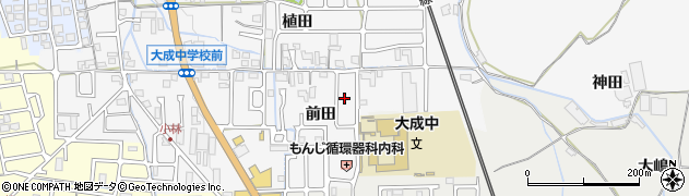 京都府亀岡市千代川町小林前田周辺の地図