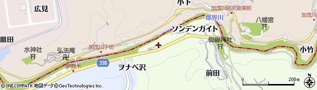 愛知県岡崎市川向町ソンデンガイト32周辺の地図
