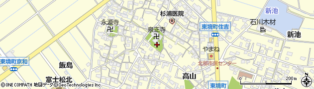 愛知県刈谷市東境町児山227周辺の地図