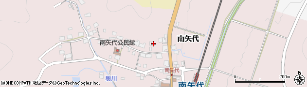 兵庫県丹波篠山市南矢代830周辺の地図