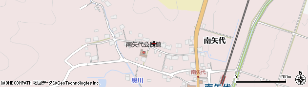 兵庫県丹波篠山市南矢代826周辺の地図