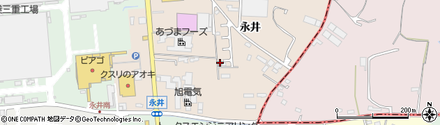 有限会社永井化成　第二工場周辺の地図
