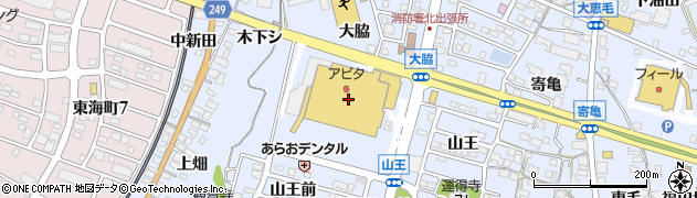 モードサクライ東海店周辺の地図