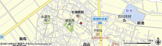 愛知県刈谷市東境町児山79周辺の地図