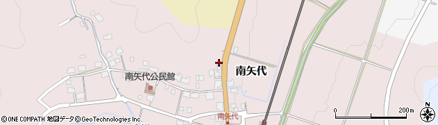兵庫県丹波篠山市南矢代840周辺の地図
