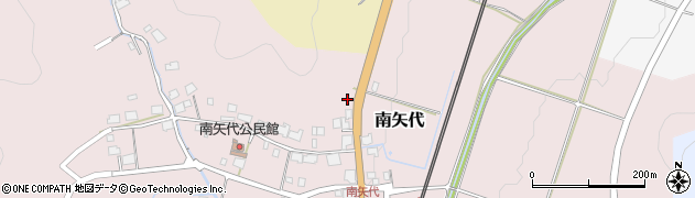兵庫県丹波篠山市南矢代838周辺の地図