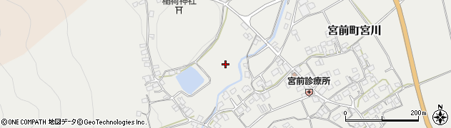 京都府亀岡市宮前町宮川（上走り折）周辺の地図