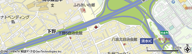 静岡市役所　廃棄物処理施設清水収集センター周辺の地図