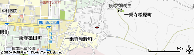 京都府京都市左京区一乗寺松原町100周辺の地図