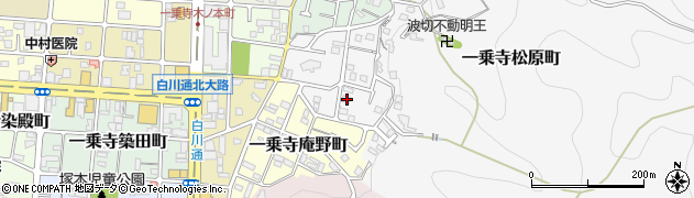 京都府京都市左京区一乗寺松原町116周辺の地図
