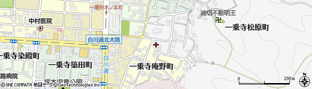 京都府京都市左京区一乗寺松原町136周辺の地図