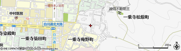 京都府京都市左京区一乗寺松原町123周辺の地図