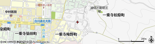 京都府京都市左京区一乗寺松原町97周辺の地図
