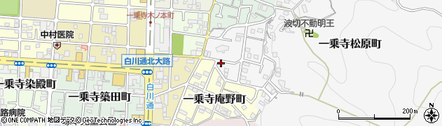 京都府京都市左京区一乗寺松原町119周辺の地図