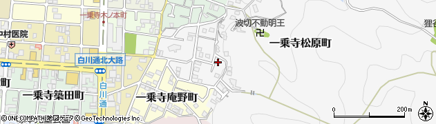 京都府京都市左京区一乗寺松原町104周辺の地図