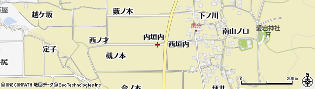 京都府亀岡市千歳町国分内垣内周辺の地図