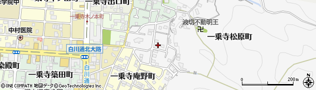 京都府京都市左京区一乗寺松原町91周辺の地図