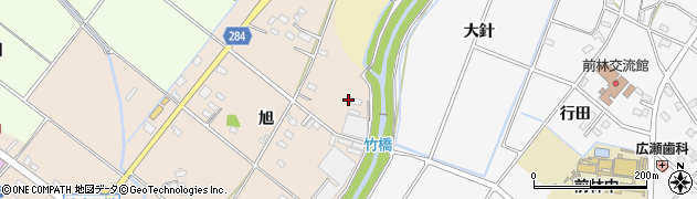 愛知県豊田市大島町旭130周辺の地図