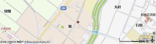 愛知県豊田市大島町旭126周辺の地図